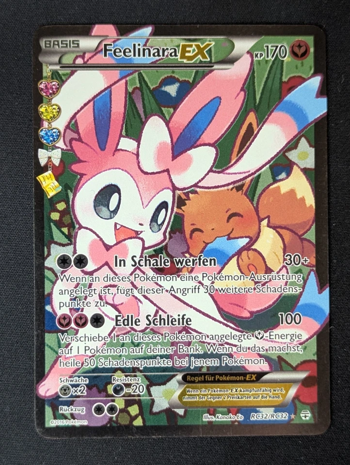 Feelinara EX RC32/RC32 Generationen Deutsch Pokemon Karten NM-EX - Bild 1 von 1