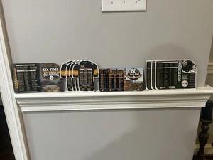 12 Magnetic Pittsburgh Steelers Team Schedules From 2009, 2011, 2012, and 2013 - Picture 1 of 3