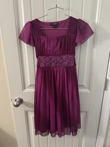 My Michelle Girls Size 12 Magenta ombre Dress - Picture 1 of 4