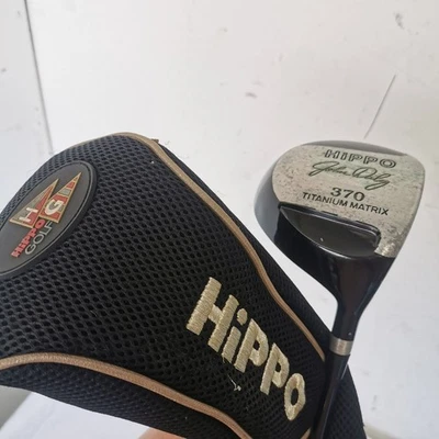 Hippo John Daly 370 Titanium Matrix Driver Golf Club RH Power Flex Graphite Shaf - Image 1 of 4