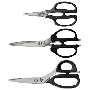 3-Piece Shear Set, Includes Multi Purpose, Kitchen and Herb Shears, Heavy Dut... - Picture 1 of 1