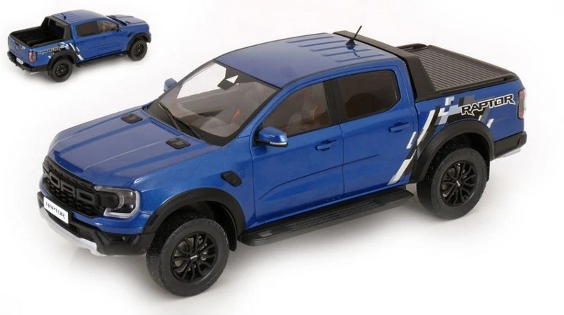 Ford Ranger Raptor 2023 Blue 1:18 MCG MCG18455 - Immagine 1 di 1