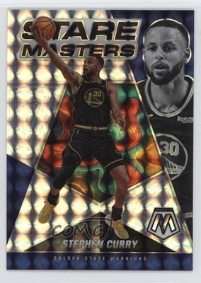 2021-22 Panini Mosaic Stare Masters Mosaic Prizm Stephen Curry #18 - Image 1 of 2
