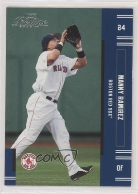 2005 Playoff Prestige Manny Ramirez #124 - Image 1 of 2