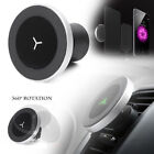 For iPhone X 8 Galaxy S8 S7 Wireless Car Charger Magnetic Mount Holder 1PC AU