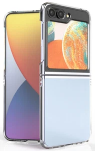Aquaflex Anti-shock Transparent Étui Housse Légère pour Samsung Galaxy Z Flip 5 - Photo 1 sur 5