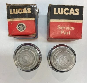 Lucas Clear L594 Beehive Lens and Rim Pair, New Old Stock (NOS) - Picture 1 of 4