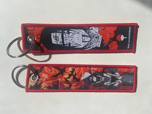Naruto Shippuden Anime Itachi Uchiha Llavero Jet Tag Cordón - Imagen 1 de 1