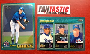 2001 Topps Chrome Baseball Card YOU PICK Base Rookies etc