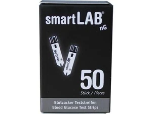 Caja de tiras reactivas de azúcar en sangre smartLAB nG con 50 - Imagen 1 de 2