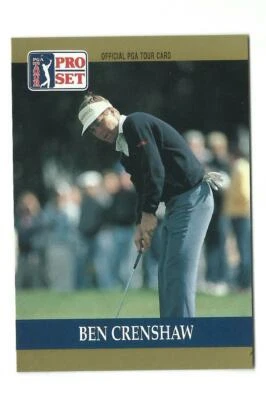 Pro Set 1990 Ben Crenshaw Official PGA Tour Card # 73      *PRS - Image 1 of 2