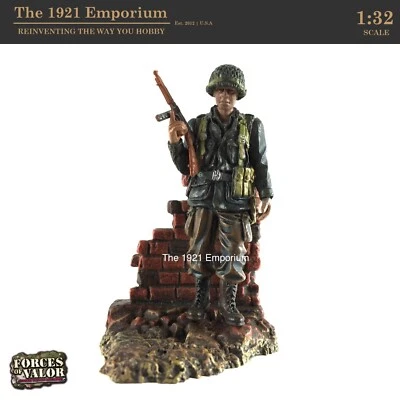 ✙ 1:32 Unimax Toys Forces of Valor WWII US Army Infantry Thompson Soldier Figure - Image 1 of 3