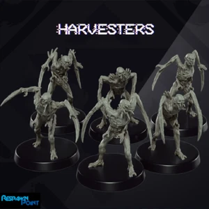 Necroid Harvesters - SkullForge Studios - 32mm Wargaming Tabletop Miniatures - Bild 1 von 7
