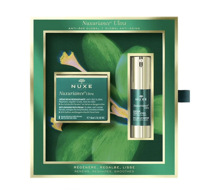 Crema rica ultra reponedora Nuxe Nuxuriance antienvejecimiento global 50 ml + ojos y labios Foto 1 de 3