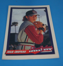 Vintage Julie Croteau 1994 Coors Extra Gold Colorado Silver Bullets Sport Card