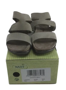 NAOT - Larissa Leather Ankle Strap Sandals Sand Women's Size EUR 39, US 8-8.5M - Imagen 1 de 5