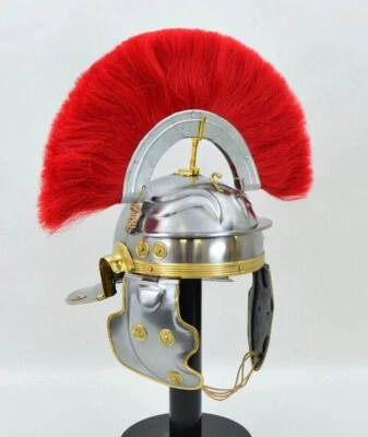 Casco centurión galo romano ”G” con cresta – calibre 18 – Deepeeka. Foto 1 de 3