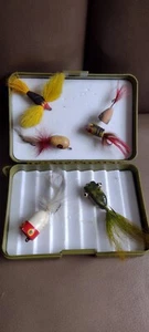 Antique White River Fly Rod Bug Frog Lure Case – Vintage Fishing Collectible - Picture 1 of 10
