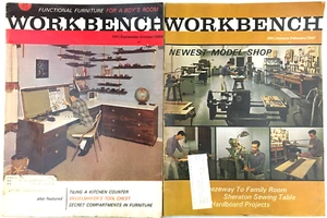 WorkBench Magazin 1966-1967 Holzbearbeitung Handwerk Werkstatt guter Zustand Vintage Menge 2 - Bild 1 von 13