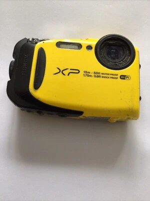 Fujifilm FinePix XP80 Compact Digital Camera - Yellow  As Found Spares Repair - Image 1 of 4
