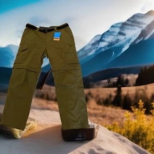COLUMBIA $65 MEN'S SILVER RIDGE CONVERTIBLE SHORTS/PANTS OMNI SHADE SIZE 38/30 - Picture 1 of 4