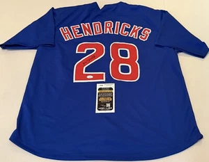 Kyle Hendricks Chicago Cubs signed Custom jersey autographed JSA - Picture 1 of 3