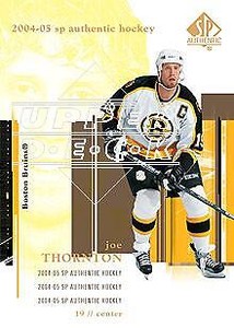 2004-05 SP Authentic #8 Joe Thornton