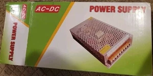 AC to DC Power Supply. Input 100-240VAC 50/60 Hz - Picture 1 of 2