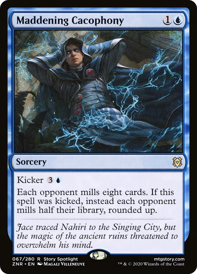 1x MADDENING CACOPHONY - Zendikar - MTG - Magic the Gathering - Image 1 of 1