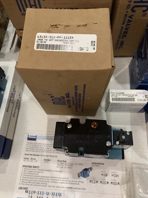 MAC Valves Inc. 6313D-311-PM-111DA Solenoid Valve NEW!! Ships Same Day!! - Image 1 of 4