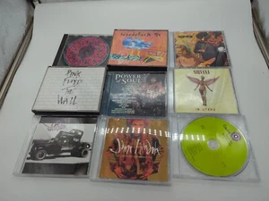 Rock CD Lot Pink Floyd Woodstock Green Day Santana Nirvana Aerosmith - Picture 1 of 1
