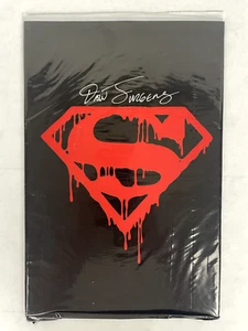 Superman #75 (BLACK BAG EDITION) SIGNED BY DAN JURGENS (1993, DC) NM KEY ISSUE - Picture 1 of 2