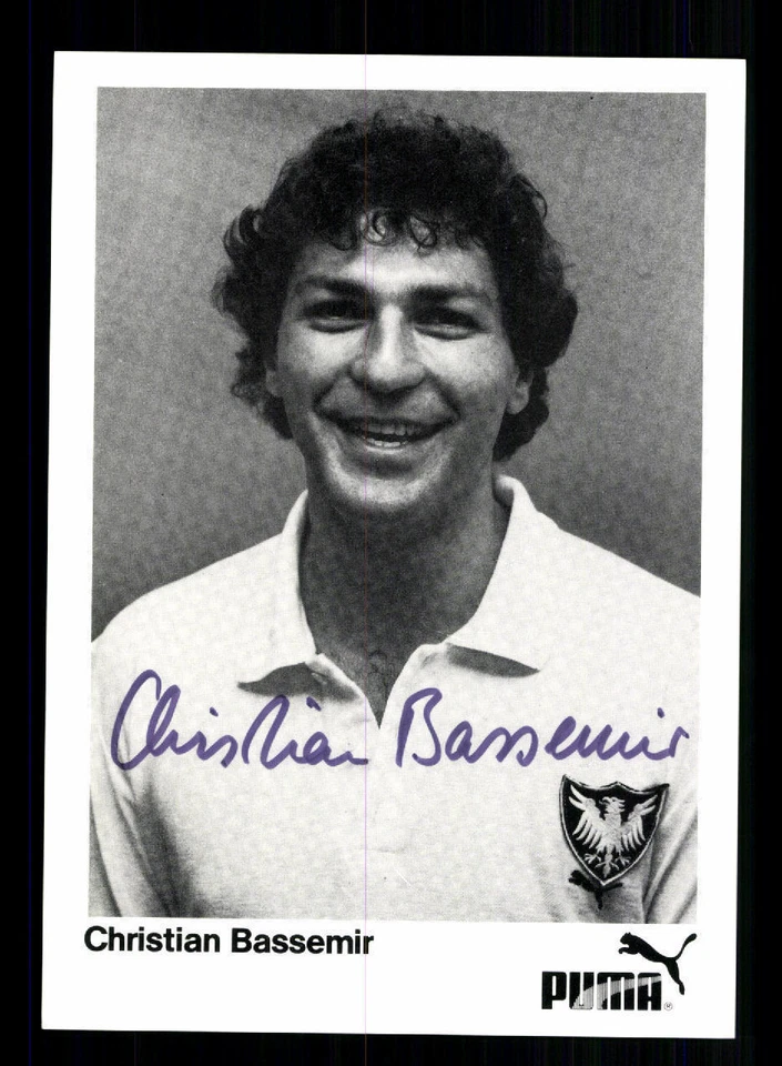 Christian Bassemir Autogrammkarte Original Signiert Hockey + A 207465 - Bild 1 von 2