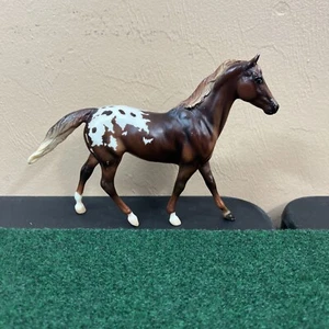 Breyer Reeves Brown Chestnut Appaloosa Horse Stallion 8" Inches Figure Figurine - Picture 1 of 7