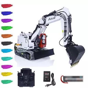 Metal LESU 1/14 RC Hydraulic Excavator Aoue ET26L RTR Digger W/ PL18EV Sound GPS - Picture 1 of 12