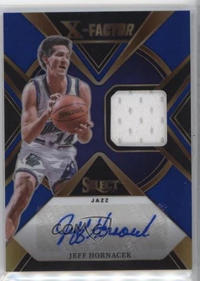 2023-24 Select X Factor Memorabilia Signatures Blue Prizm /49 Jeff Hornacek Auto - Image 1 of 2