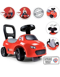 Coche tobogán Smoby rojo niños - Imagen 1 de 6