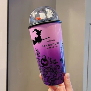 Nuevo 2022 Halloween China Starbucks Bola Enmascarada 12oz SS Vaso Taza - Imagen 1 de 6