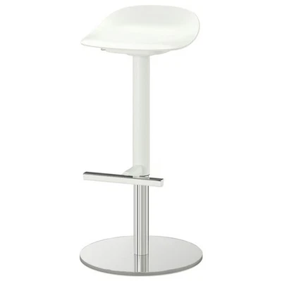 IKEA JANINGE Bar stool, white, 29 7/8 " 702.460.89 - NEW - Image 1 of 4