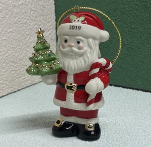 1pcs Lenox 2019 Annual Nutcracker Santa Christmas 3.9inch Collectible Ceramic - Picture 1 of 5