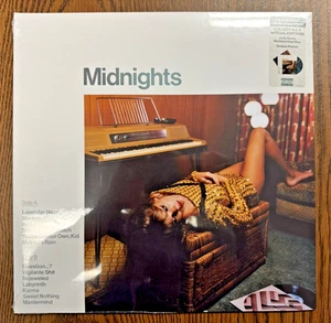 Taylor Swift: Midnights SIGNED Jade Green Vinyl! Autographed Insert! Sealed! - Picture 1 of 2