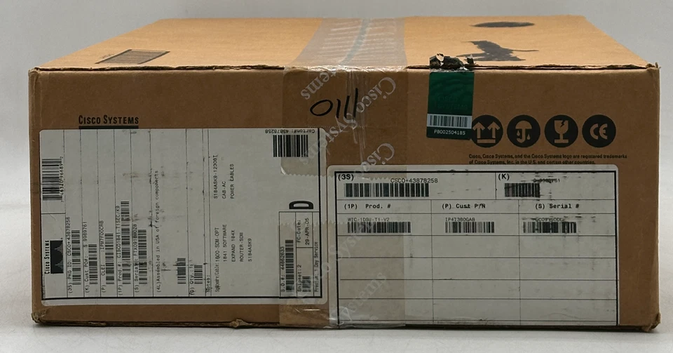 CISCO CISCO1841-T1SEC/K9 1841 New in Box - Image 1 of 1