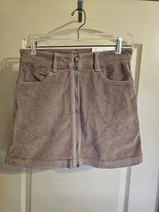 NWT American Eagle Outfitters Super High Rise A Line Skirt With Stretch Zips... - Picture 1 of 5