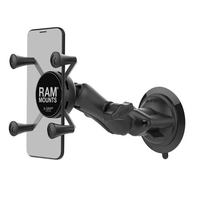 RAM Mounts X-Grip Mount with Twist-Lock Suction Cup Base RAP-B-166-UN7U with ... - Image 1 of 4