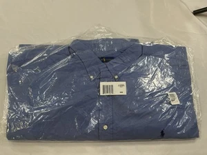 Ralph Lauren Core Replen blaues Button-Down Hemd Größe Big & Tall 4XB - Bild 1 von 5