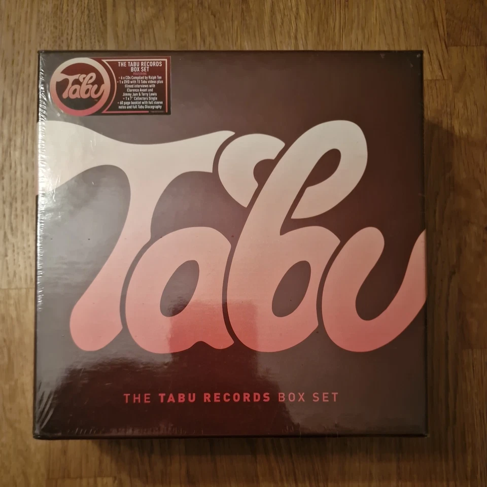 The Tabu Records Box Set - 6CD + 7” SINGLE  + 1 DVD + 60pg BOOK (NEW&SEALED) - Image 1 of 3