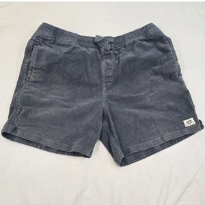 Pantalones Cortos Locales Katin XL Pana Azul Gris Cintura Elástica Cordón Surf Patín - Imagen 1 de 12