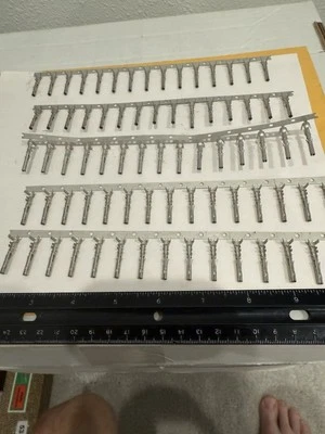 New Qty (75) Aptiv (Delphi) 12124580 Weather Pack Female Connector Pins - Image 1 of 4