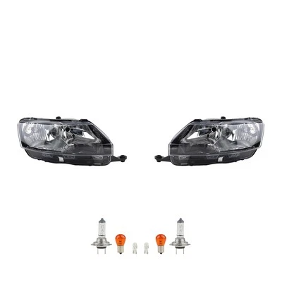 Scheinwerfer Set kompatibel zu Skoda Rapid 07/12-04/17 H15 + Leuchtmit. li. rec. - Bild 1 von 4
