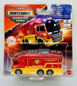 2024 Matchbox Working Rigs SCANIA TACTICAL COMMAND CENTER New Unopened PERFECT! - Picture 1 of 6